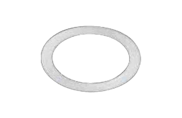 ルミラー(ポリエステルフィルム) 丸型平座金 (丸ワッシャー) LUW-0000-000 (半透明)